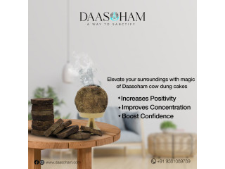 Cow Dung Diyas Online In India