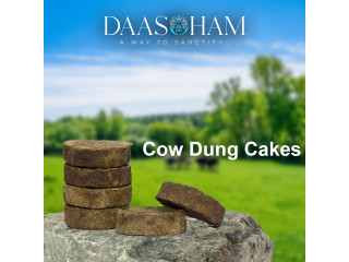 Inditradition Cow Dung Cake In India