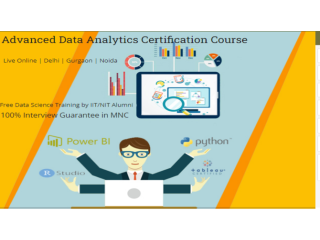 Top Rated Data Analyst Institute, "SLA Consultants India" "Job Oriented Analytics Online Courses"