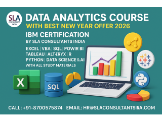 Data Analytics Certification - Level 1 & Level 2  in Delhi, 110011 -"New Year Offer 2026" Free Tableau and "Data Science Course"