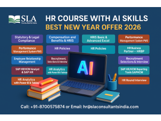 Online HR Course with Live Projects, 100% Job, Salary upto 2.6 LPA, SLA HR Training Classes, Delhi, Noida, Ghaziabad, Gurgaon."New Year Offer 2026"