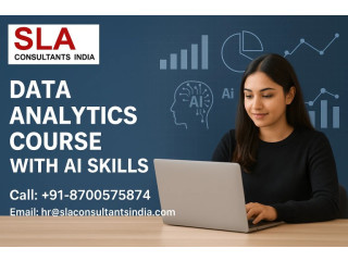 Data Analyst Certification Program, Diversify Job with AI Skills in 2026, by SLA Consultants India,