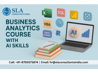 Certification with Job Support Course in Business Analytics Delhi, Innovate with AI Skills in 2026, by SLA Consultants India,