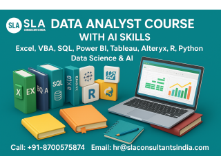 Data Analyst Training Course in Delhi, 110087 - "Holi Offer 2026" Free Python, Free Tableau and "Data Science Course"