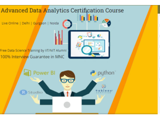 Complete Data Analyst Certification Course in Delhi, Learn Free Alteryx, R & Gen AI with IBM Certification Support by SLA Consultants India