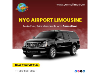 New York City Airport Limousines - Book Your Elegant Ride at Carmellimo