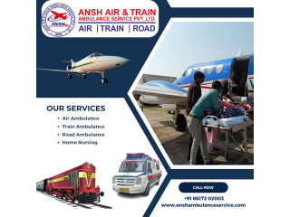 Ansh Air Ambulance Service in Guwahati - Good Medical Facilities Here