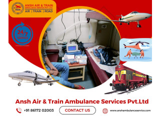 Ansh Train Ambulance in Patna with State-of-the-art Medical Facilities