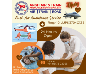 Ansh Air Ambulance Service in Ranchi - The Professional Handles the Patient's Situation