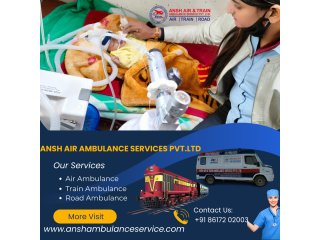 Ansh Air Ambulance Service in Guwahati - Overall Solution Is Available By Our Crew
