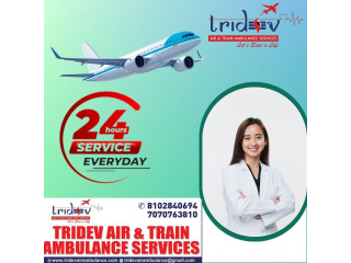 Tridev Air Ambulance in Silchar - Emergency Flight Is 24 Hours Ready