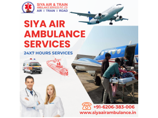 Siya Air Ambulance Service in Ranchi: Providing Critical Care at High Altitudes