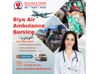 Siya Air Ambulance Service in Guwahati: Emergency Response for Critical Patients